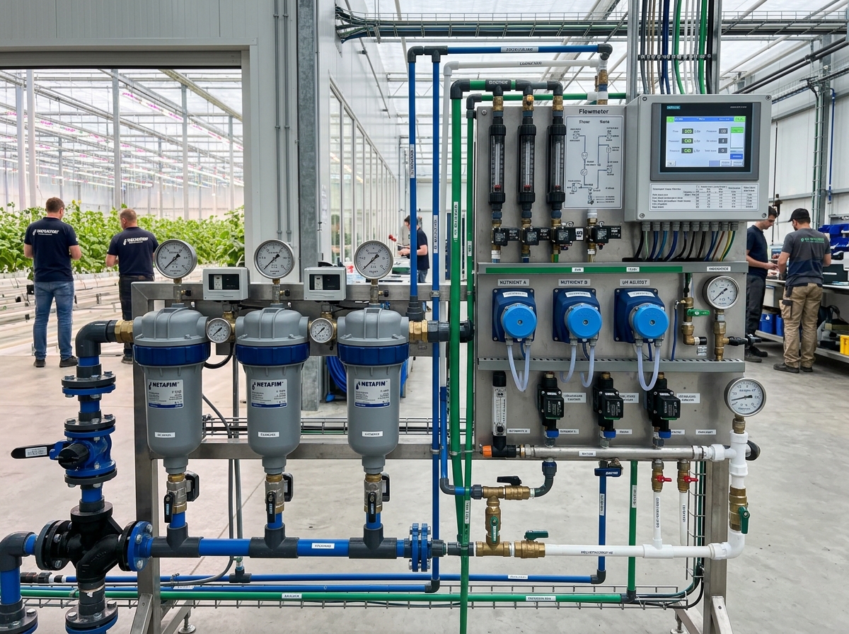 Automated fertigation station